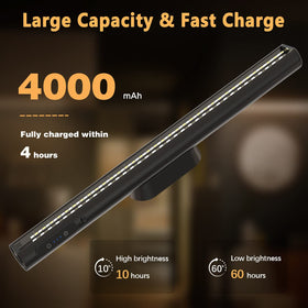 Bravzurg dimmable LED light with three color temps for versatile ambience.