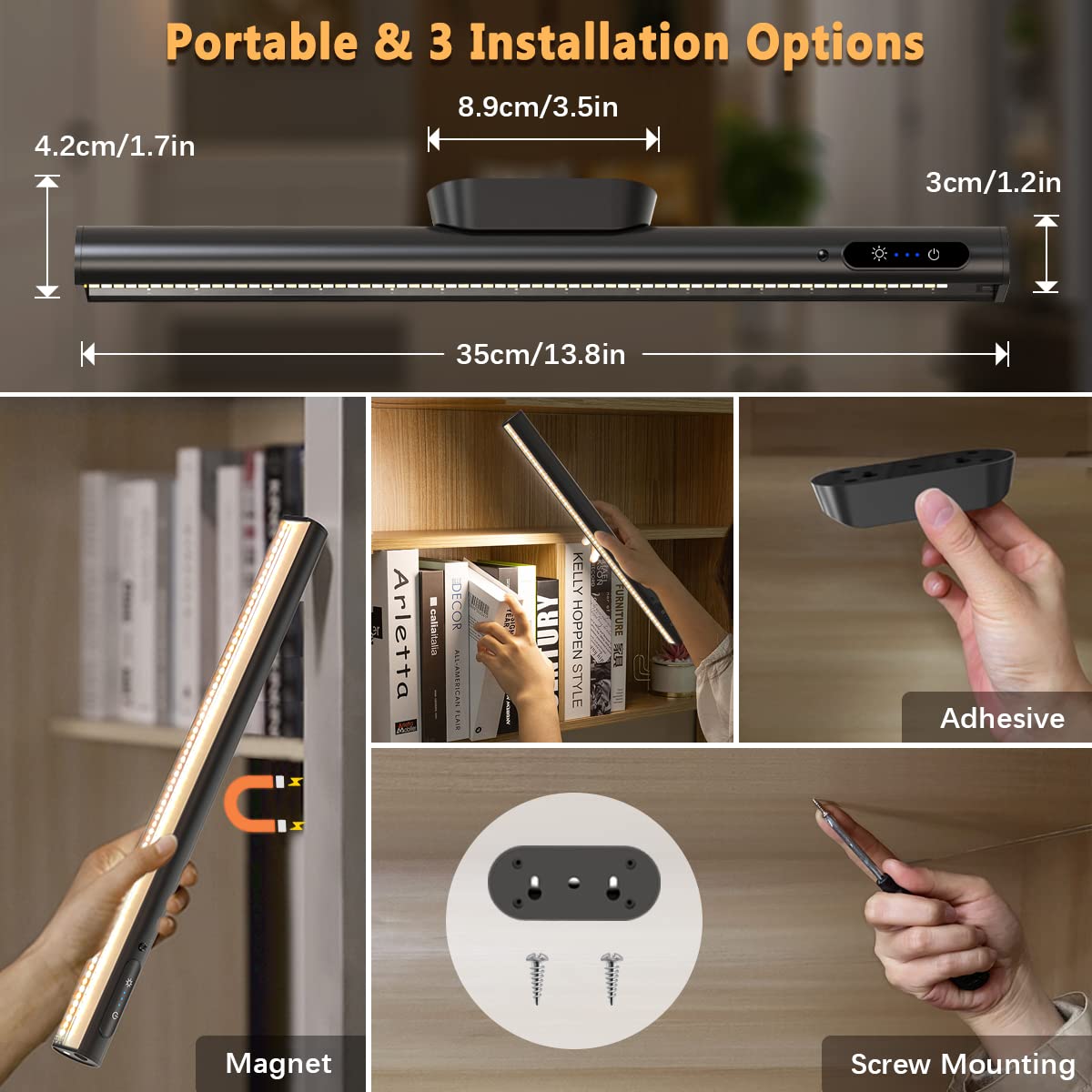 Bravzurg remote control with timer enables hands-free lighting control.