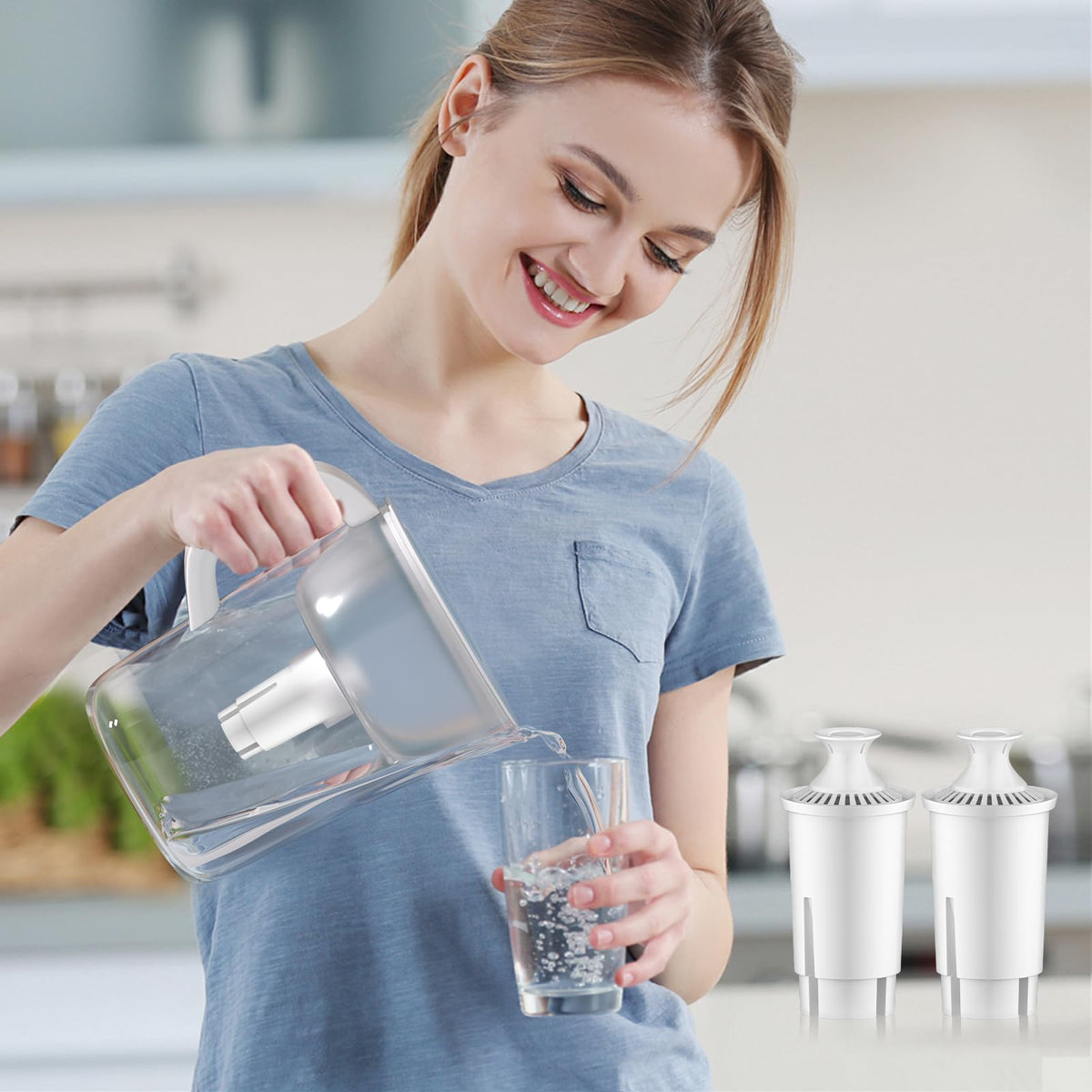 BREAUILL quick activation: rinse and shake to restore water flow