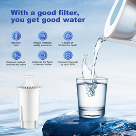 BREAUILL filter up to 40 gallons, saving money and reducing plastic