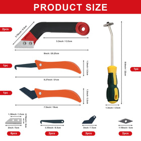 Breeker tile grout saw set designed for precise joints