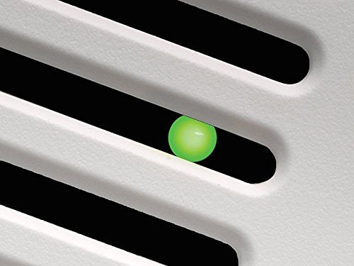 BreezSlim SLM50 operates at 1.0 sone for quiet showers.