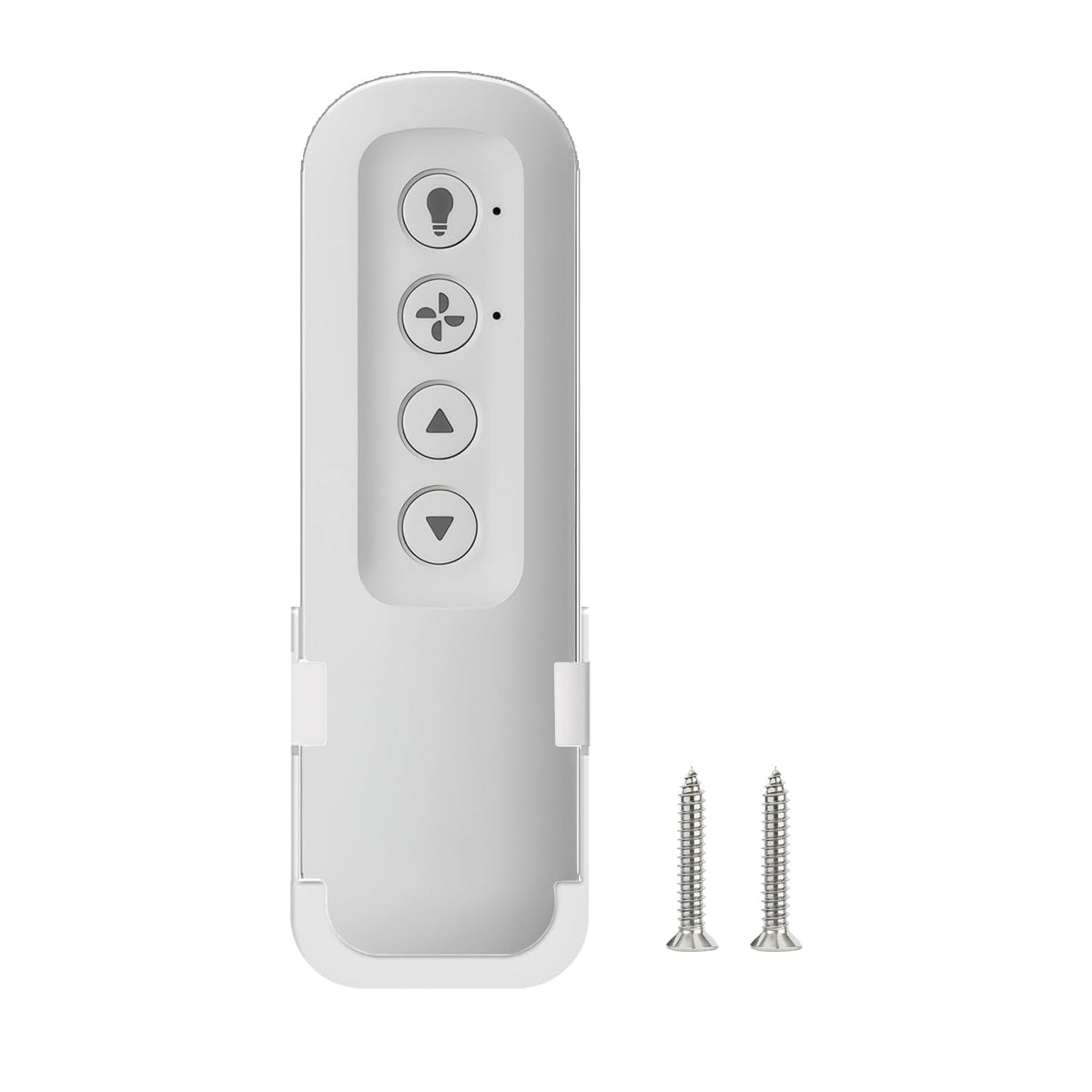 Breeze Bay replacement remote control front view for quick fan and light control.