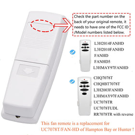 Breeze Bay remote reverse button enables seasonal comfort.