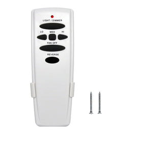 Breeze Bay UC7078T remote handheld for easy fan control.