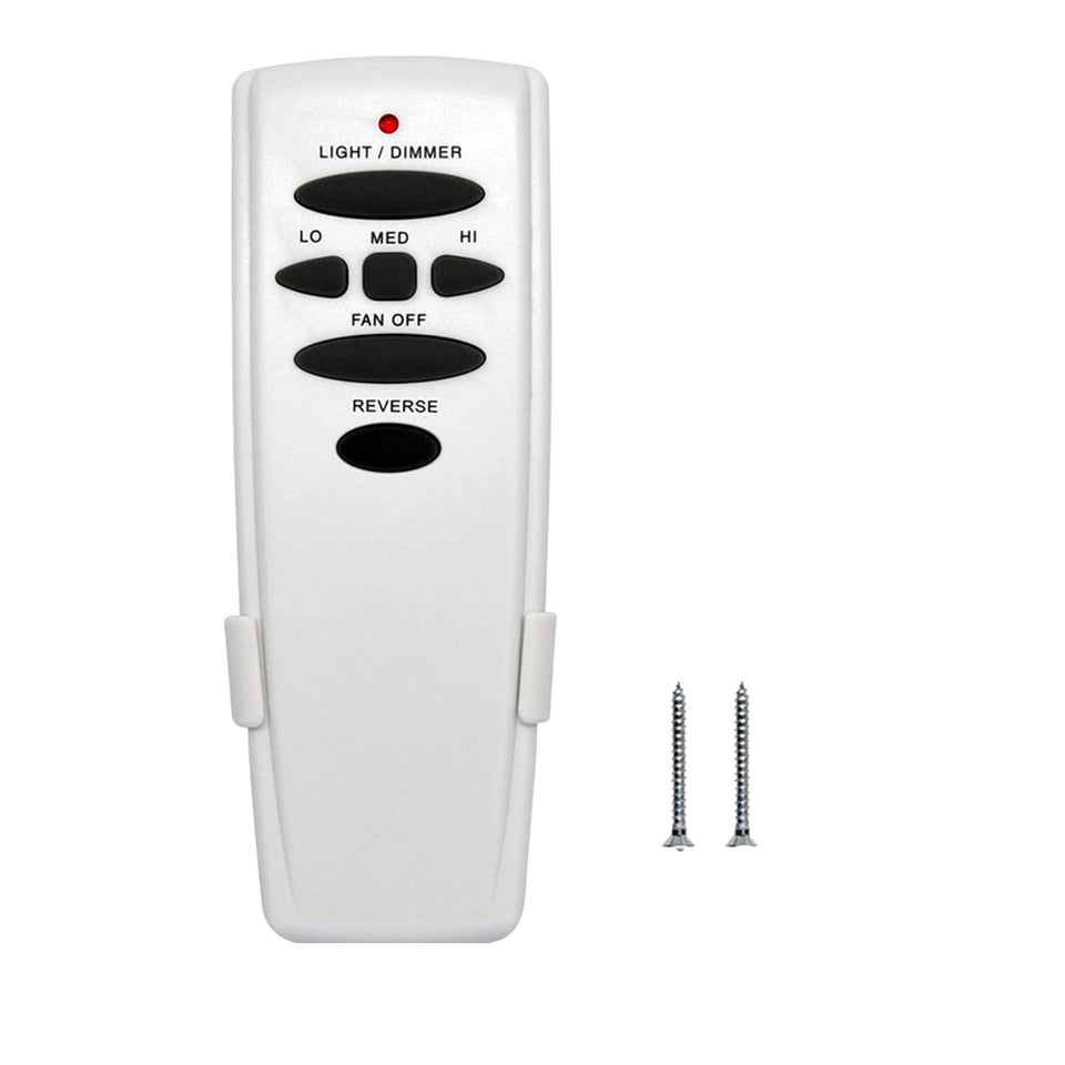 Breeze Bay UC7078T remote handheld for easy fan control.