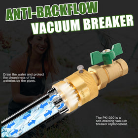 Fits US standard end valves and hoses.