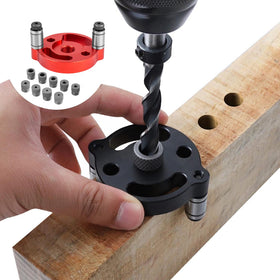 Breezliy woodworking joint assembly enabling repeatable, sturdy dowel joints.
