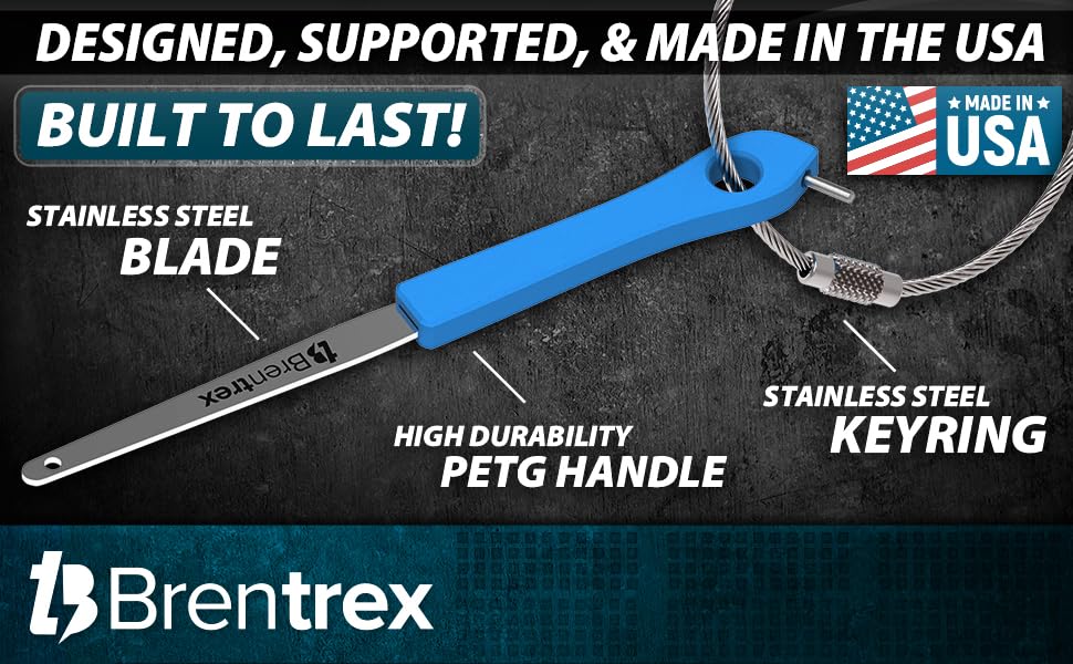 BRENTREX PETG handle offers a comfortable, secure grip