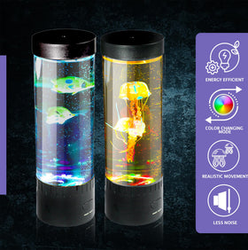 Brewish Jellyfish Lamp in RGB mode offers customizable ambience.