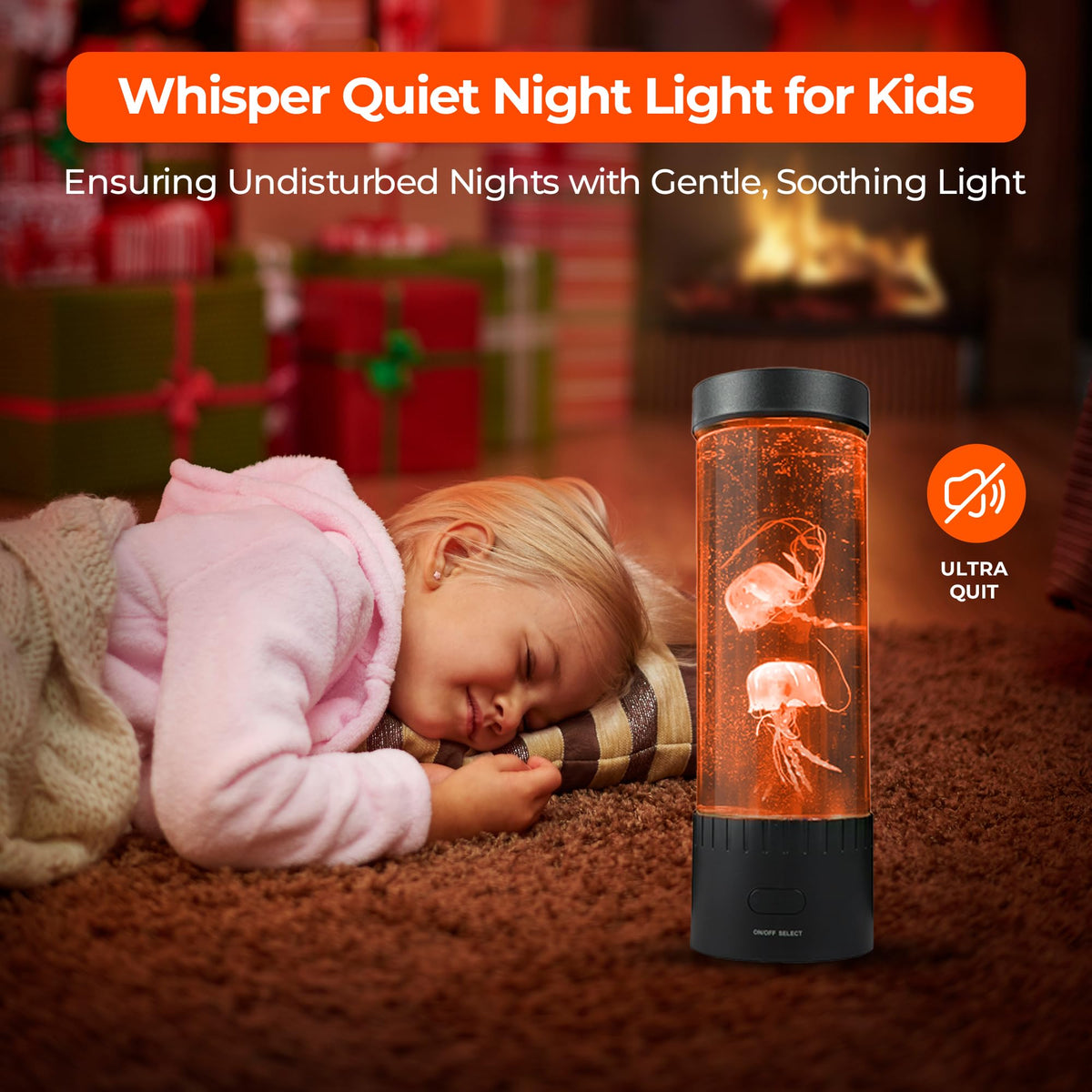 Brewish Night Light provides underwater motion for soothing nights.