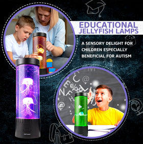 Brewish Sensory Lamp designed for autism/ADHD spaces with calming visuals.