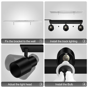 Easy installation with included hardware for quick setup in minutes.