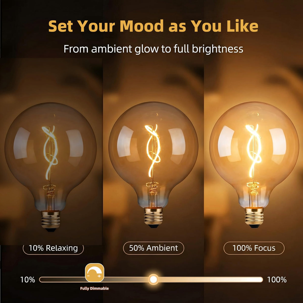 Brighfivey G125 suitable for bedrooms, dining rooms, cafes, and bars.