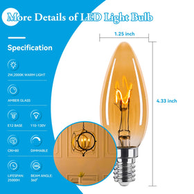 Brighfivey long-life bulb rated 25,000 hours