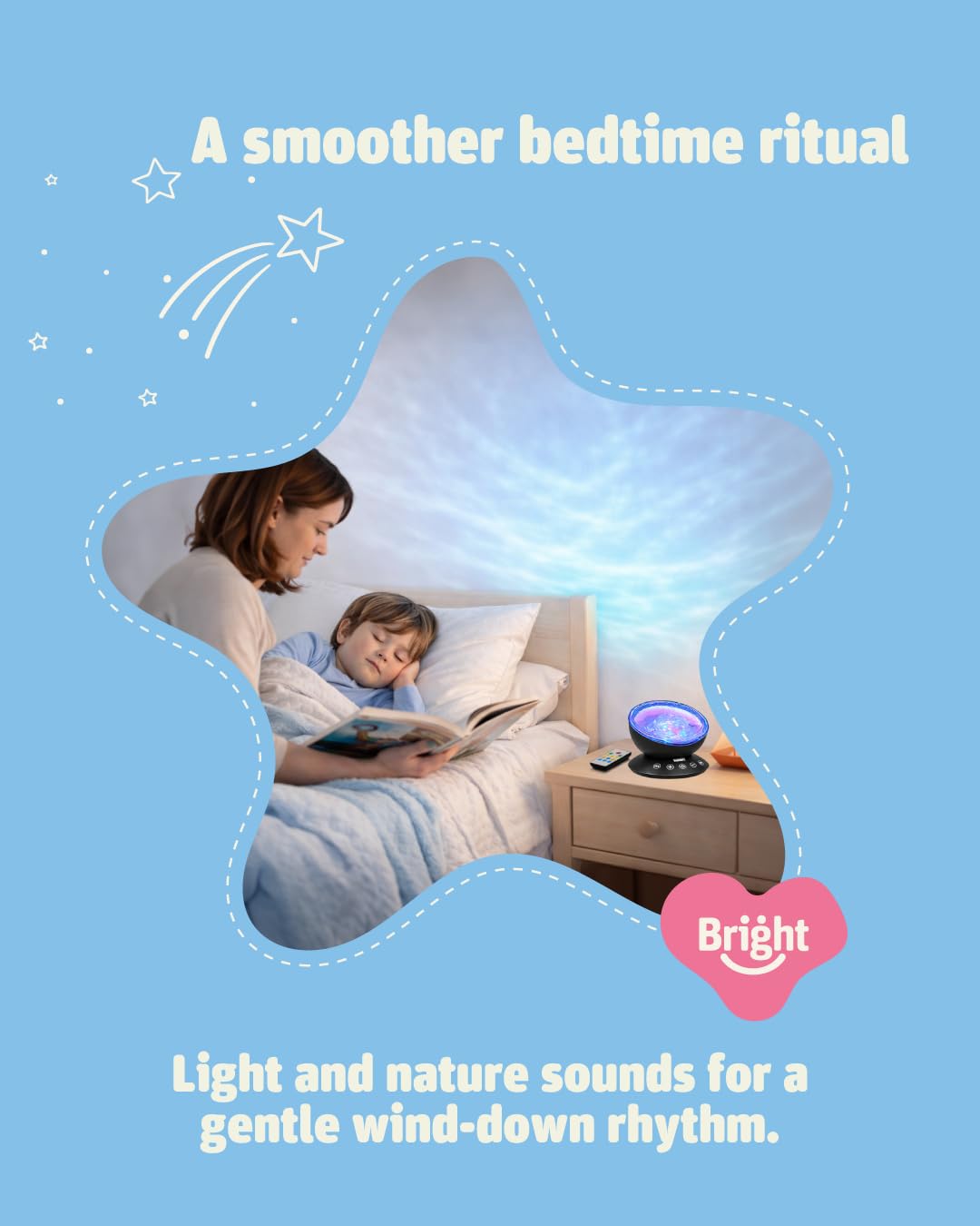 Bright Autism built-in nature sounds offer relaxing bedtime ambience