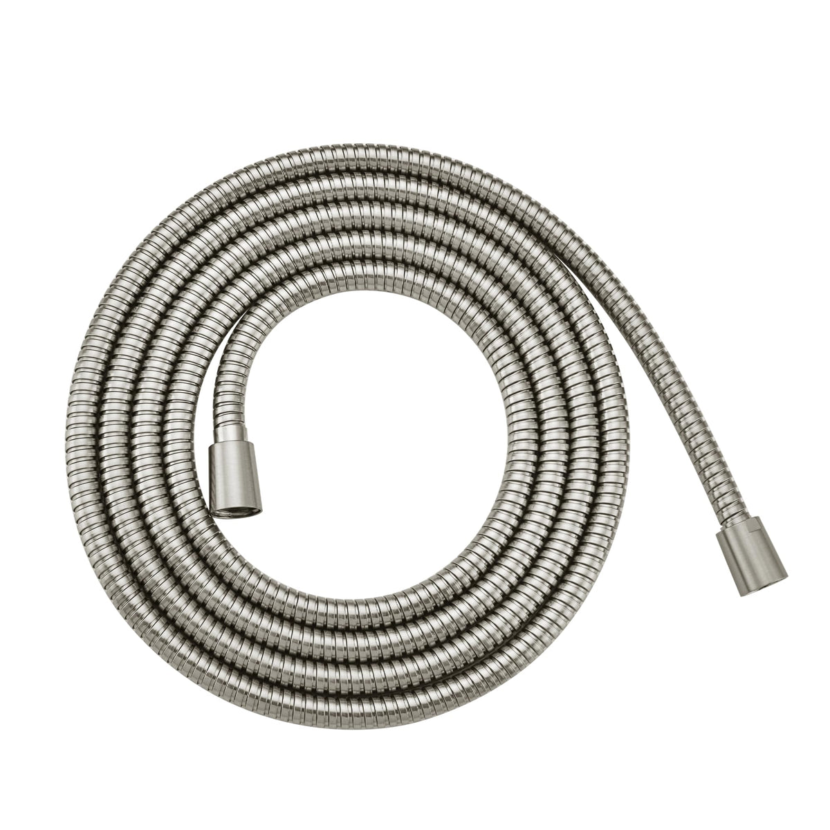 Bright Showers 118-inch hose extended for reach during baths