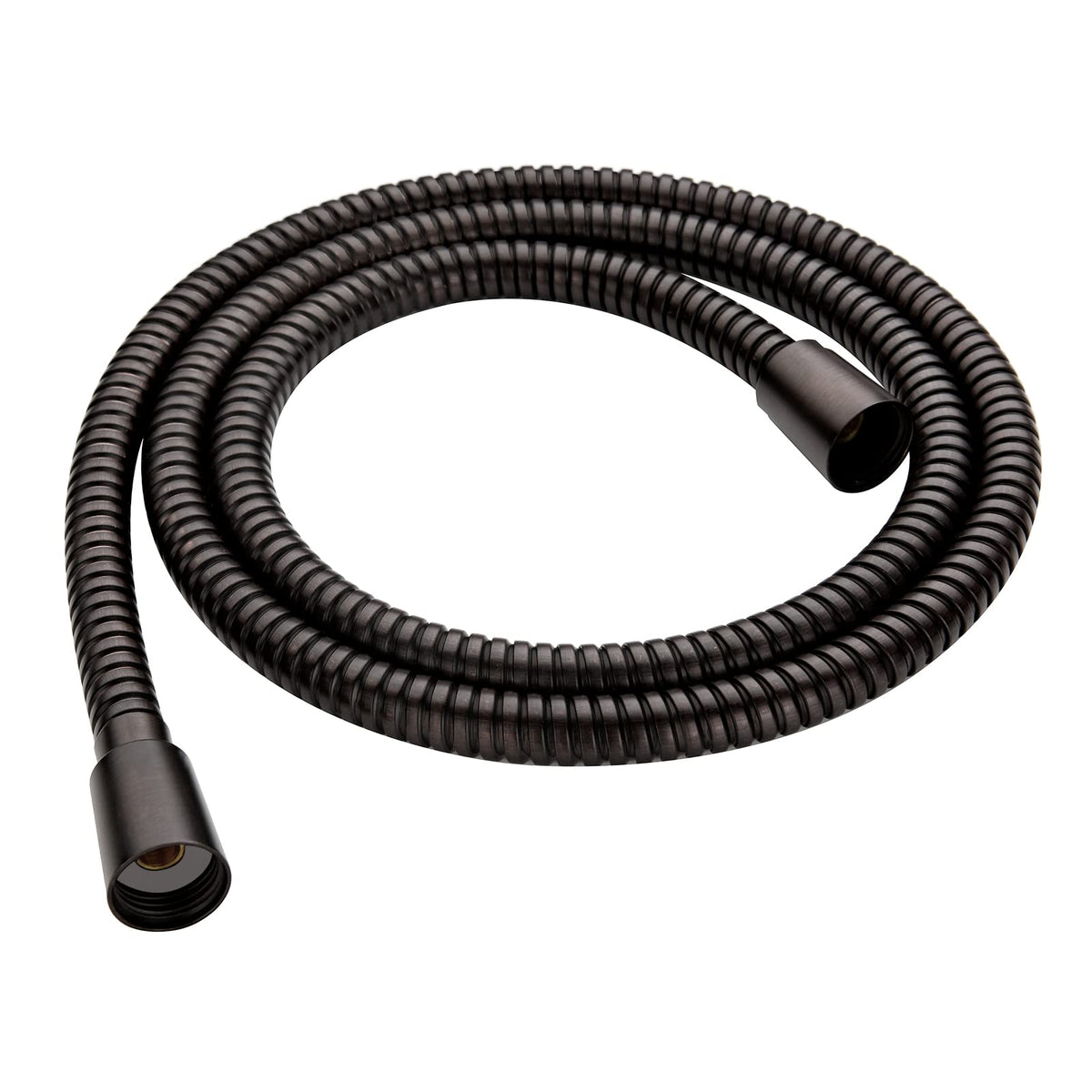 Bright Showers 69-inch shower hose extends reach for easier rinsing.