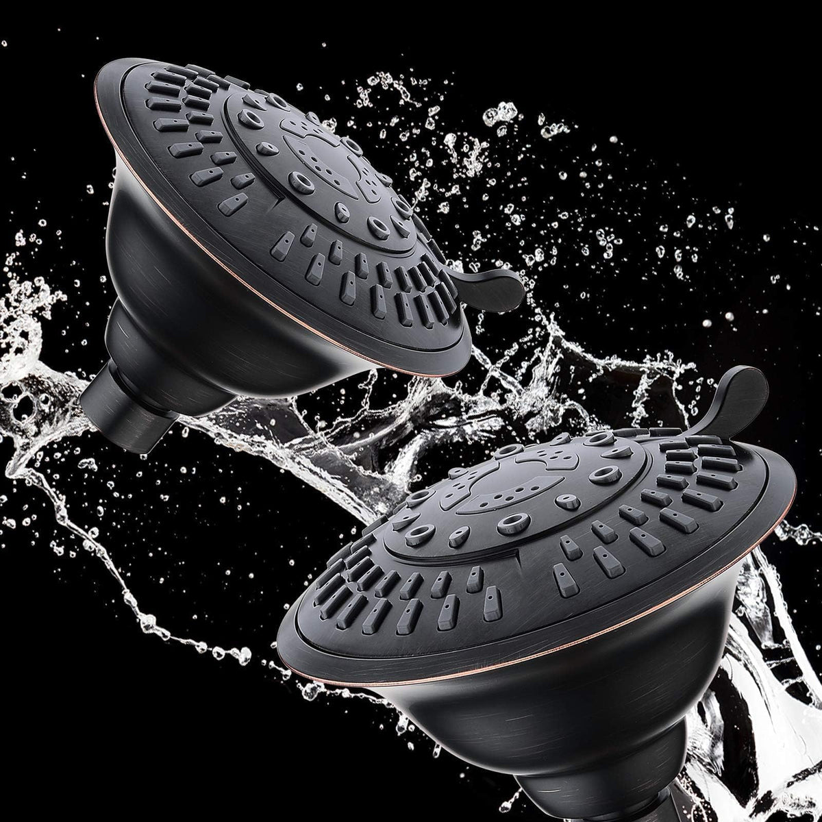 BRIGHT SHOWERS flow test demonstrates 1.8 GPM efficiency