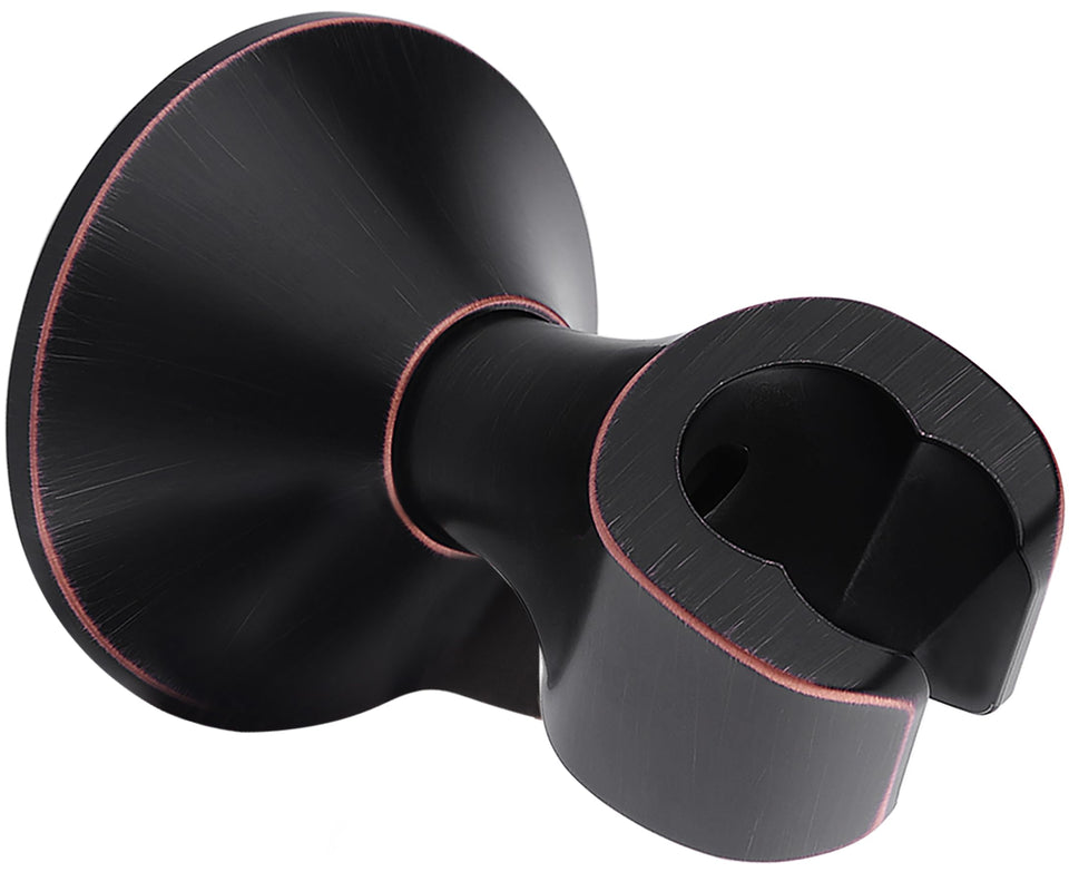 BRIGHT SHOWERS suction cup holder anchors your handheld shower head.