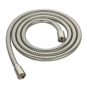 BRIGHT SHOWERS 79-inch hose extends reach for kid and pet baths.
