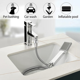 BRIGHT SHOWERS compatible with standard hand showers for quick replacement
