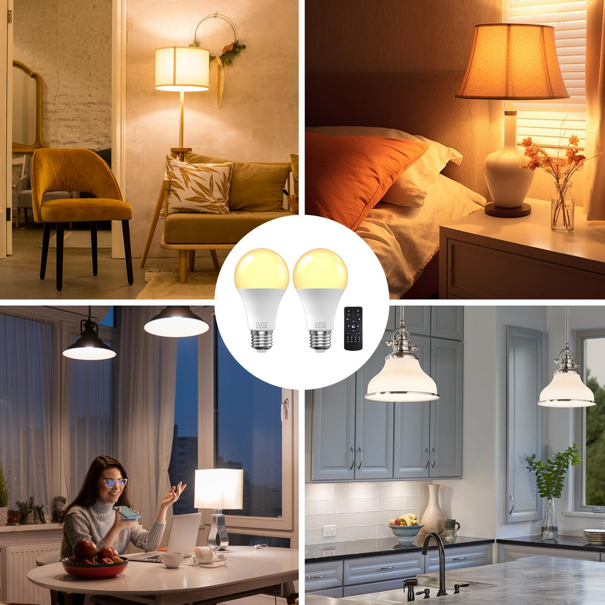 BrightArk long-lasting 25,000-hour bulbs reduce replacements in bedrooms