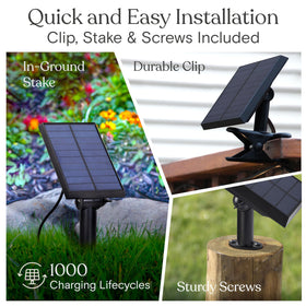 Brightech Ambience Pro 12 LED bulbs provide durable, bright outdoor lighting.