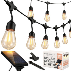 Brightech Ambience Pro 27ft installation setup for outdoor string lights.