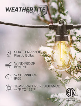 Brightech Ambience Pro 32 LED bulbs closeup, durable and shatterproof.