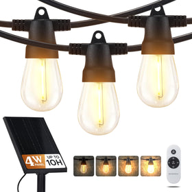Brightech Ambience Pro 48ft string lights create warm outdoor ambiance for gatherings