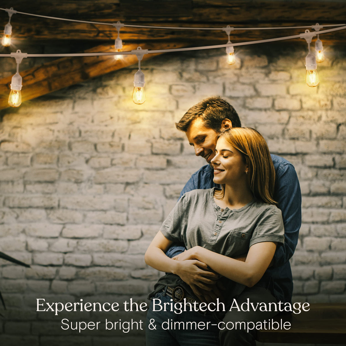 Brightech Ambience Pro warm glow enhances garden or balcony evenings.