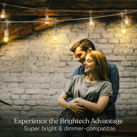 Brightech Ambience Pro warm glow enhances garden or balcony evenings.