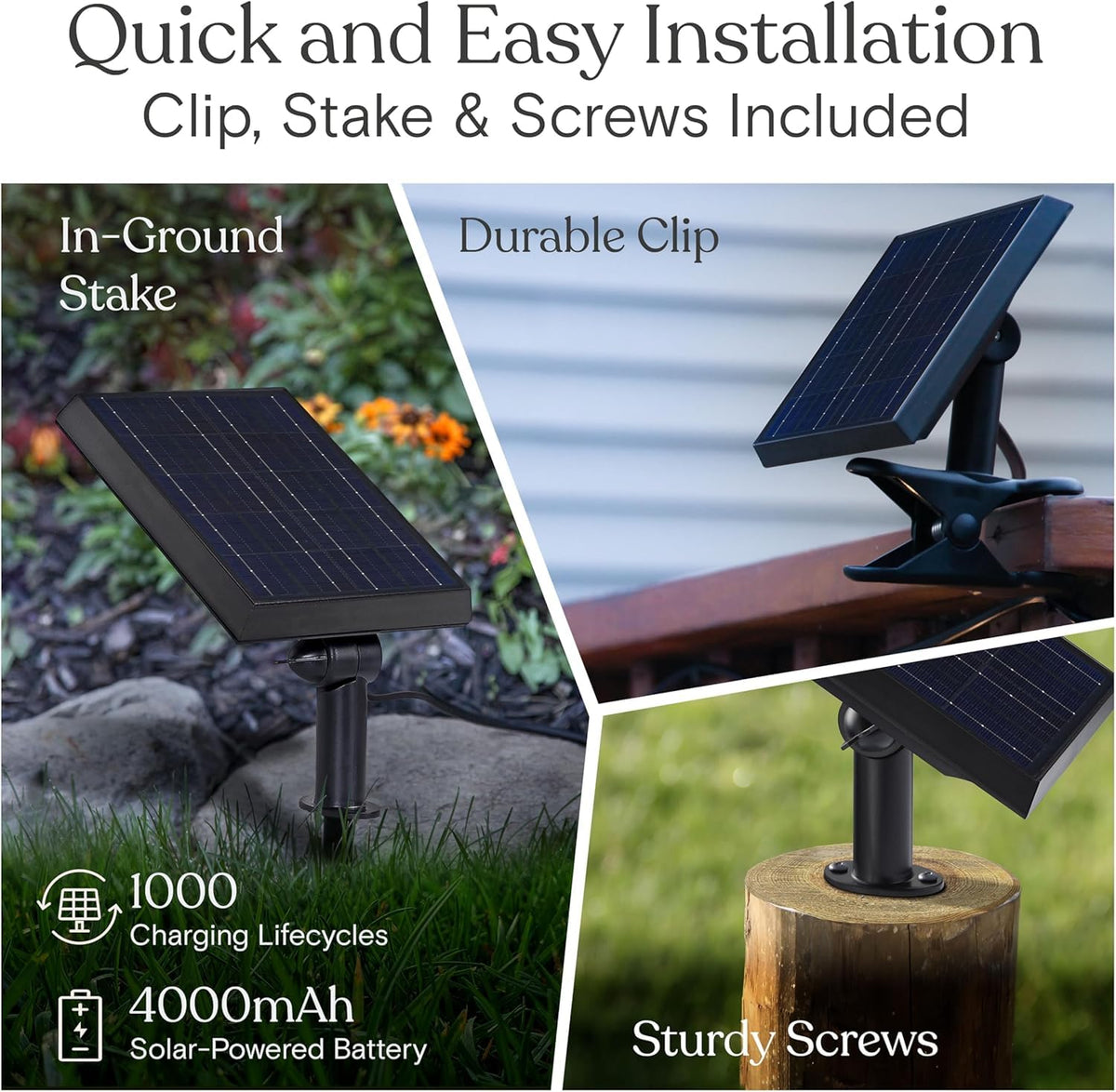 Brightech Ambience Pro shatterproof bulbs stay durable in the elements.