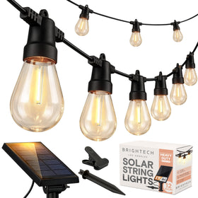Brightech Ambience Pro solar panel detachable design enables flexible charging.