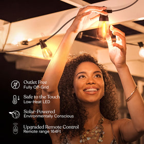 Brightech Ambience Pro warm 3000K glow for a cozy mood