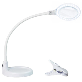Brightech LightView Pro Flex with heavy base for stable magnification at the desk