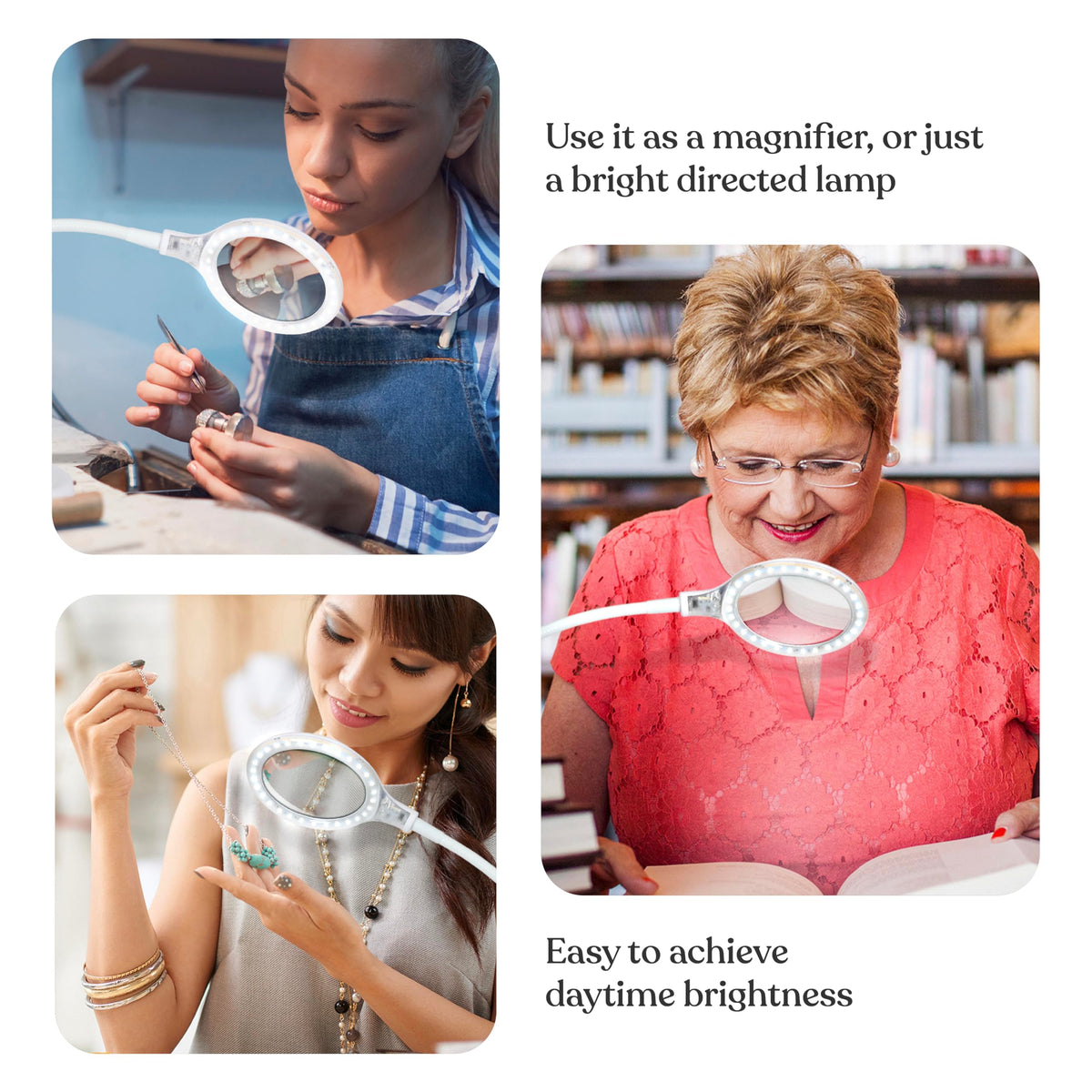 Brightech LightView Pro Flex aiding miniature painting with clear detail