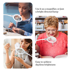 Brightech LightView Pro Flex aiding miniature painting with clear detail