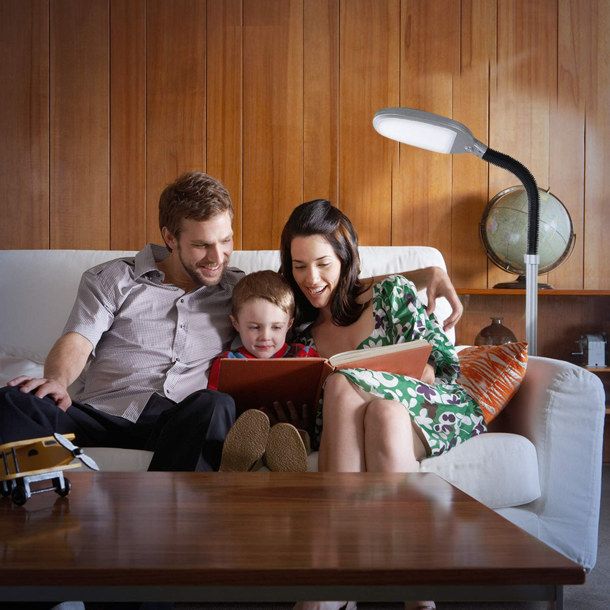 Brightech Litespan 12W lamp reduces energy usage compared to incandescent alternatives