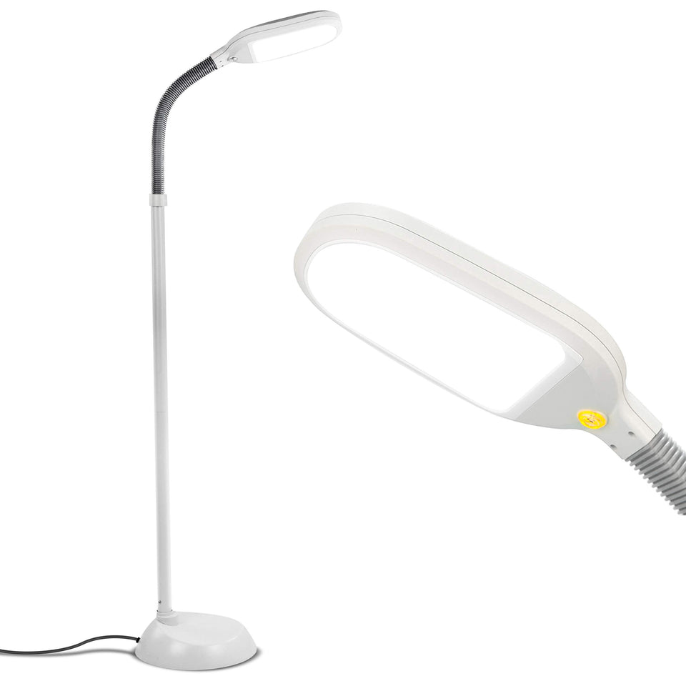 Brightech Litespan adjustable gooseneck lamp for precise lighting.