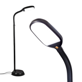 Brightech Litespan floor lamp base and neck for versatile light reach