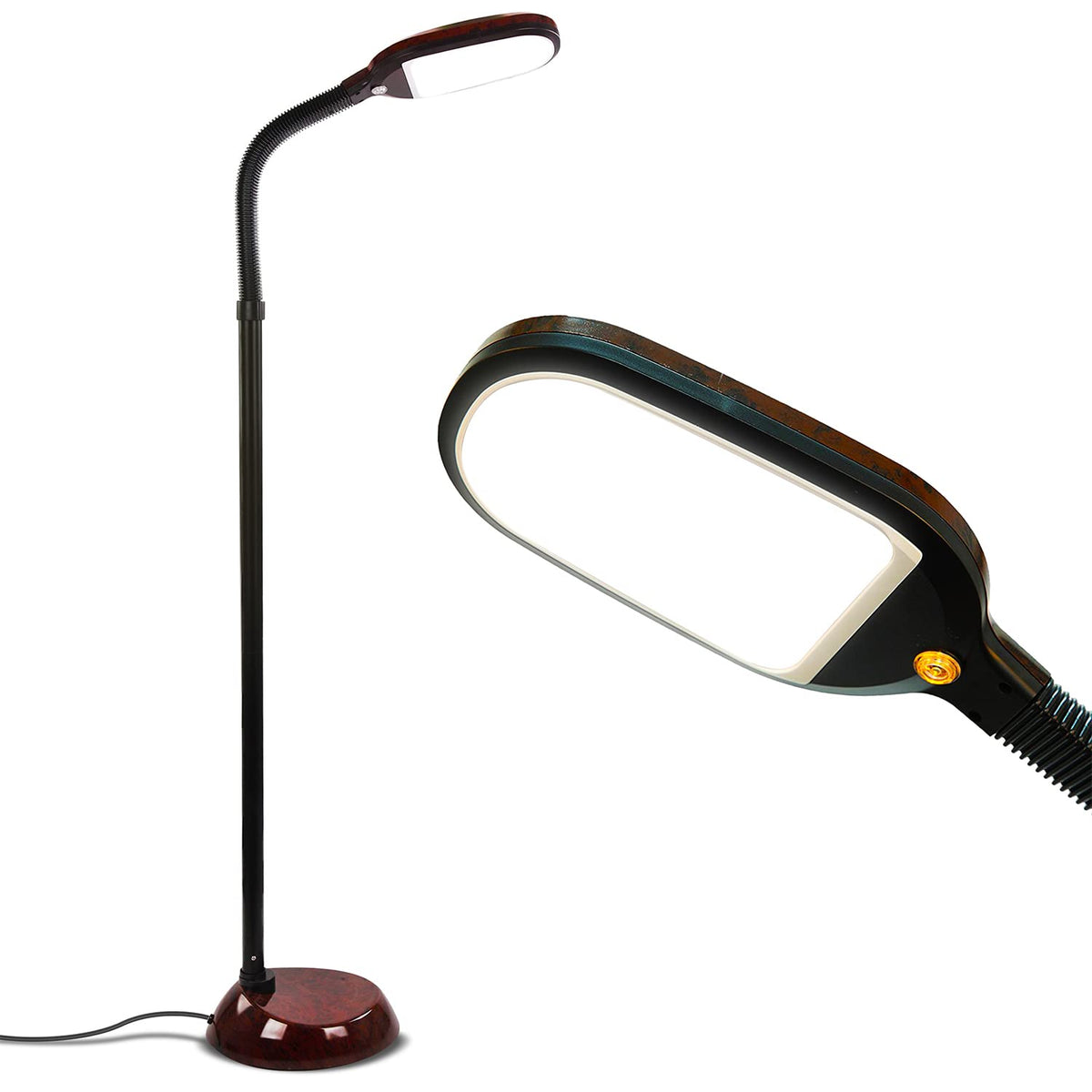 Brightech Litespan with adjustable neck directing precise task light