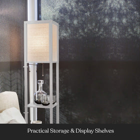 Brightech Maxwell warm white LED bulb provides cozy reading light.