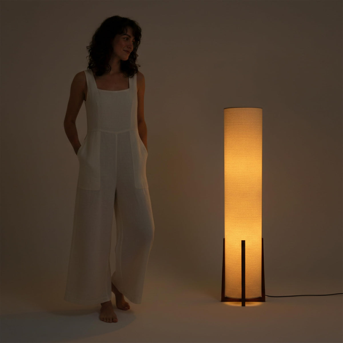 Brightech Parker used as office light in a calm workspace