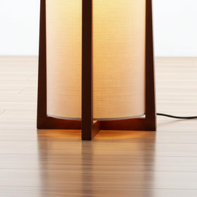 Brightech Parker slim footprint lamp fits tight corner spaces