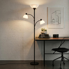 Brightech Sky Dome tall profile fits neatly in corners and rooms