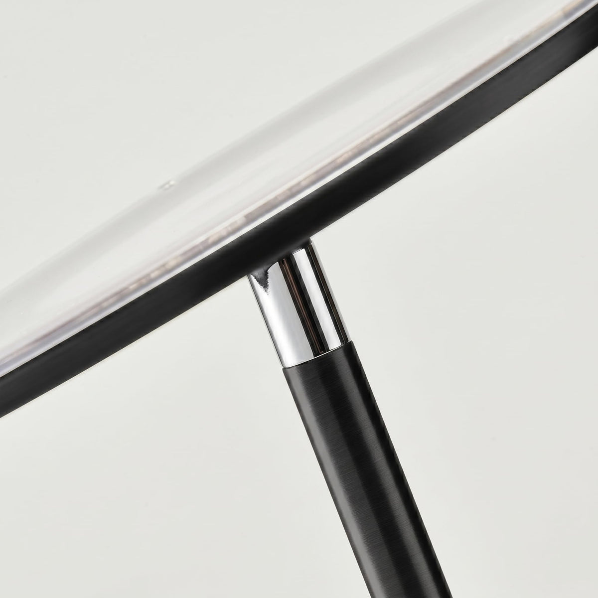 Brightech Sky floor lamp in black finish complements modern decor.