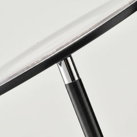 Brightech Sky floor lamp in black finish complements modern decor.