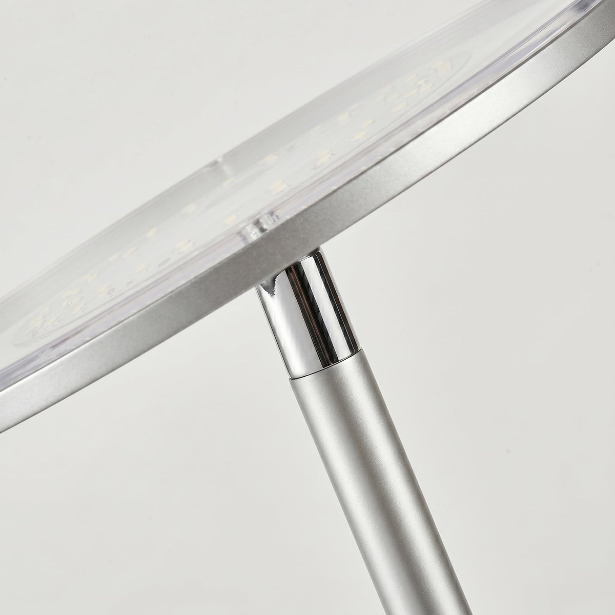 Brightech Sky weighted base prevents tipping for families.